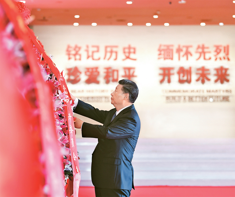 习近平:弘扬伟大抗战精神,向着中华民族伟大复兴的光辉彼岸奋勇前进「相关图片」 习近平:弘扬伟大抗战精神,向着中华民族伟大复兴的光辉彼岸奋勇前进「相关图片」